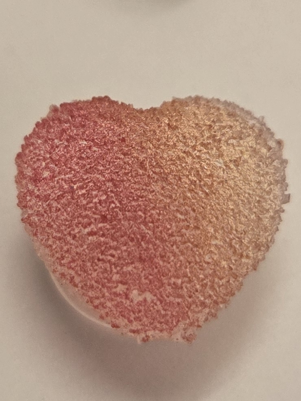 3/$10 Candy Red-Orange Yellow Heart Croc Charm